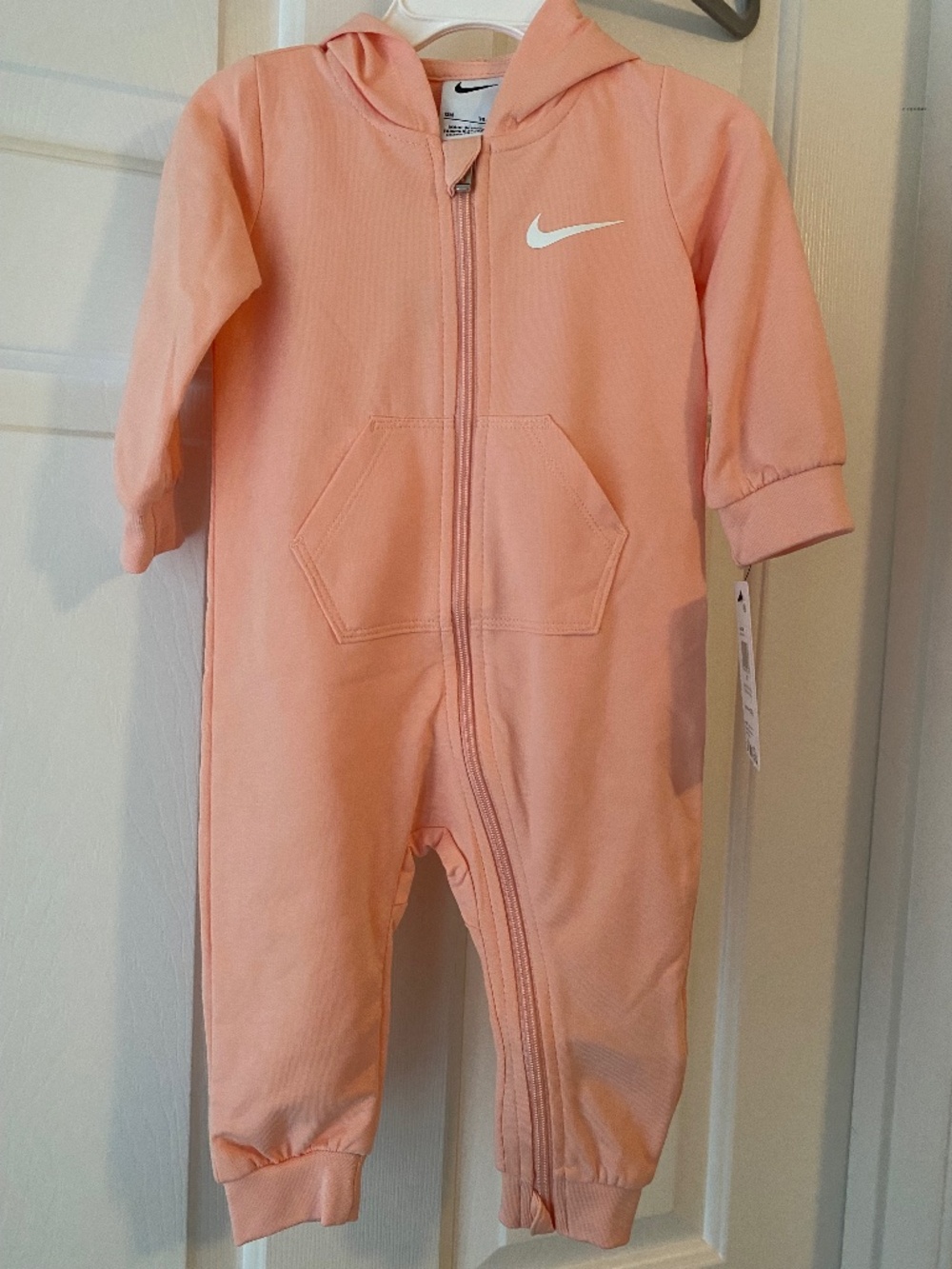 Nike Hooded Coverall-12 Months